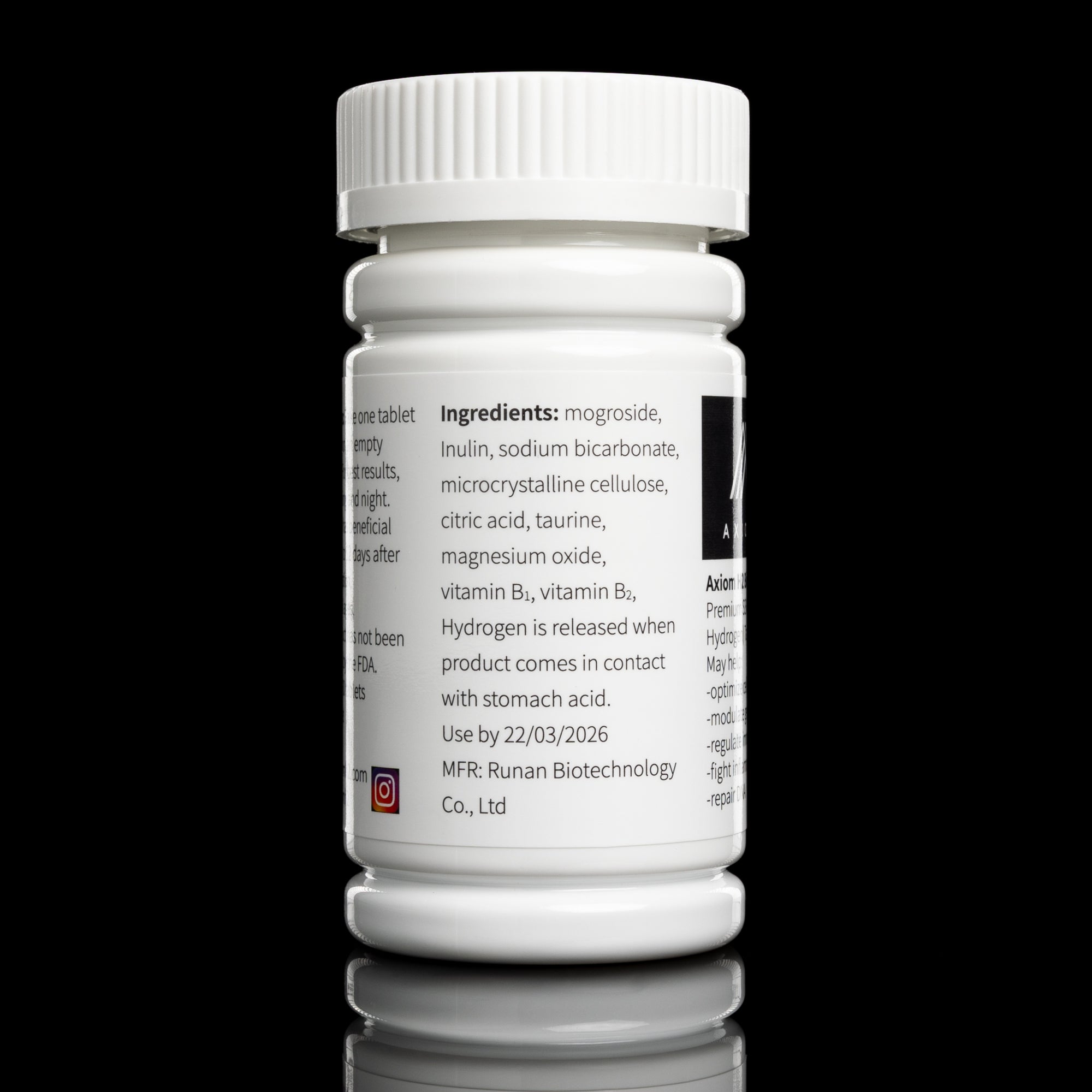 Oral SSH (Solid State Hydrogen) Tablets
